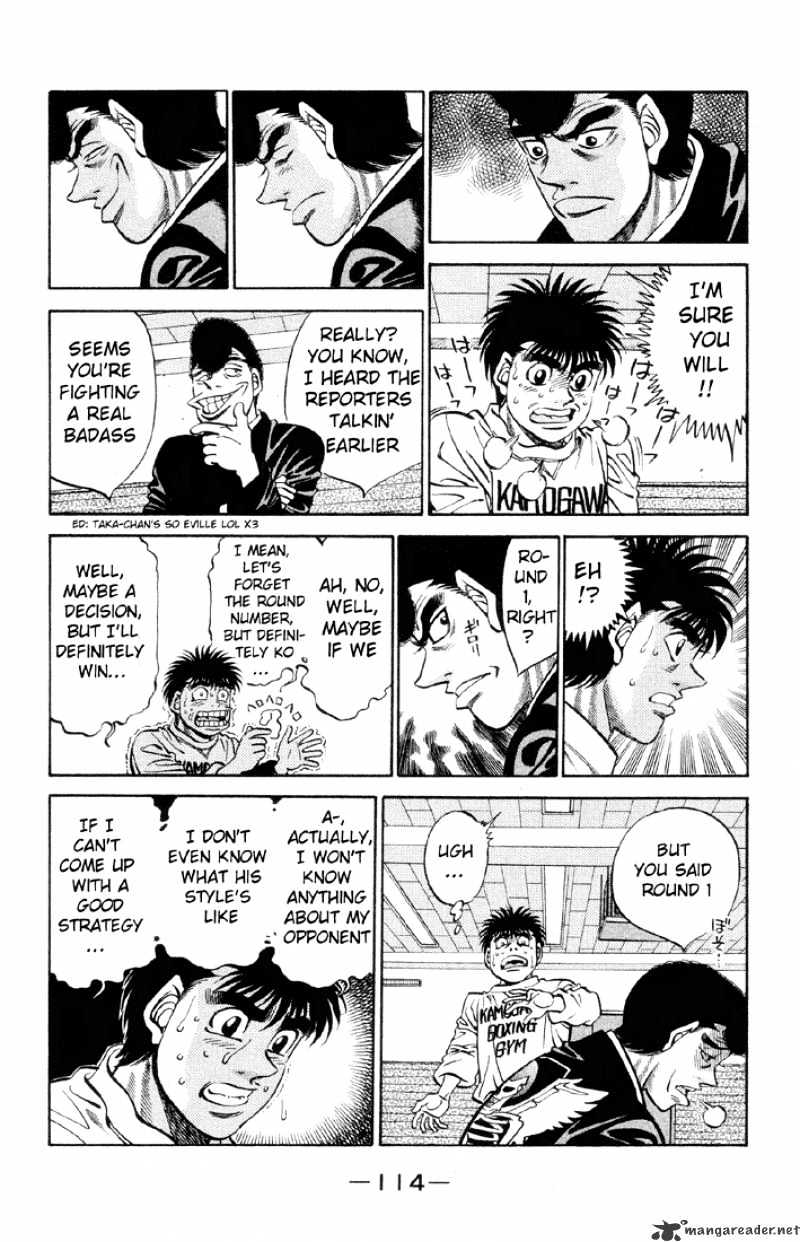Hajime no Ippo: Fighting Spirit, Chapter 376 image 12